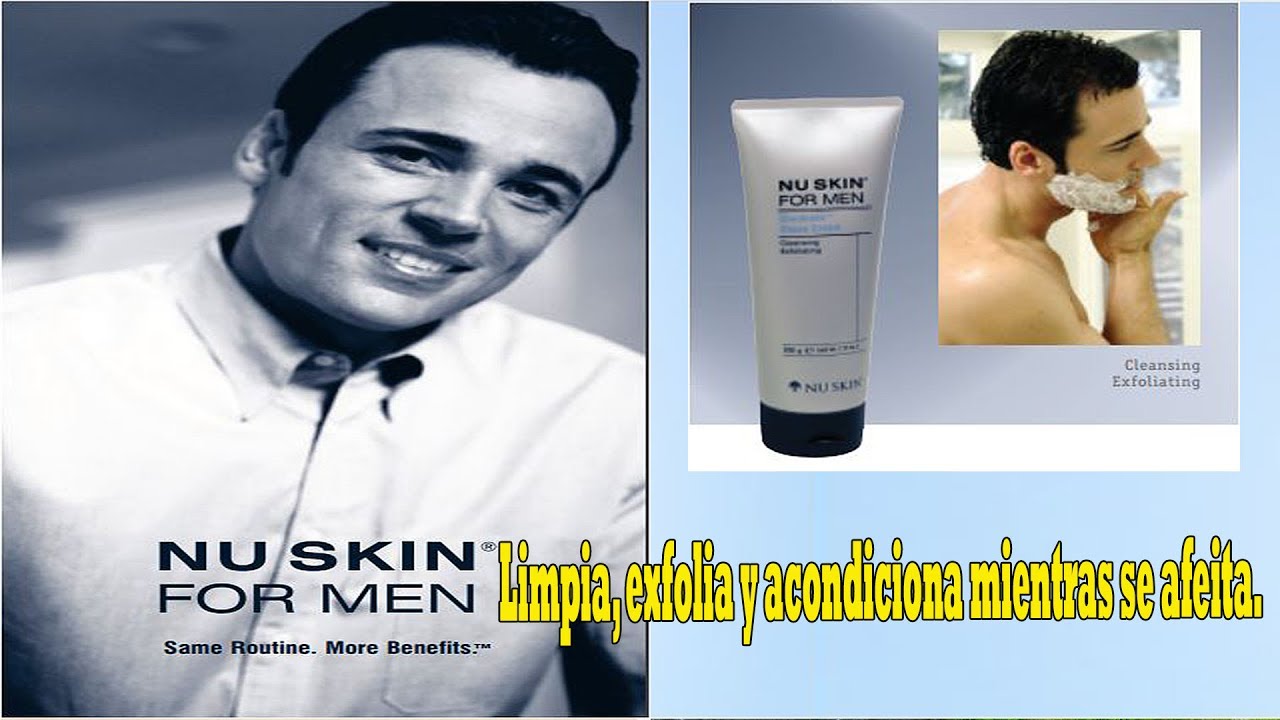 😍Global Nubox- Limpia, exfolia y acondiciona mientras se afeita. FOR MEN DIVIDENDS SHAVE CREAM❤