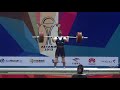 Rustam sarang clean  jerk147kg