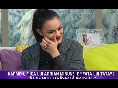 Teo Show (08.02.2017) - Fiica lui Adi Minune a inceput sa planga in direct!