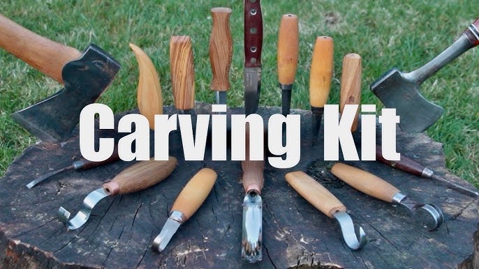 Carving Tools For Beginners: Unboxing The Tekchic Deluxe Wood Carving Kit 