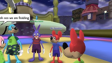 Toontown Rewritten Alpha: Part 23: Trolley Games with Slate Blue Rabbit- B