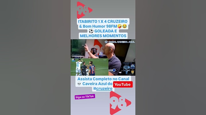 ITABIRITO 1 X 4 CRUZEIRO & Bom Humor 98FM🤪😂⚽ GOLEADA E MELHORES MOMENTOS