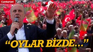 Muharrem İnce Erdoğanın Memleketi Rizede: Oylar Bizde Artık