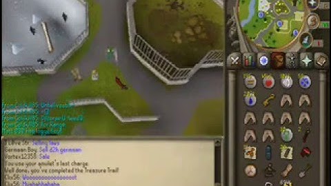 RUNESCAPE - robin hood hat from lvl 3 clue scroll