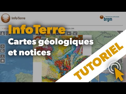 InfoTerre : cartes géologiques et notices