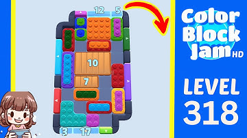 Color Block Jam Level 318 Solution Walkthrough