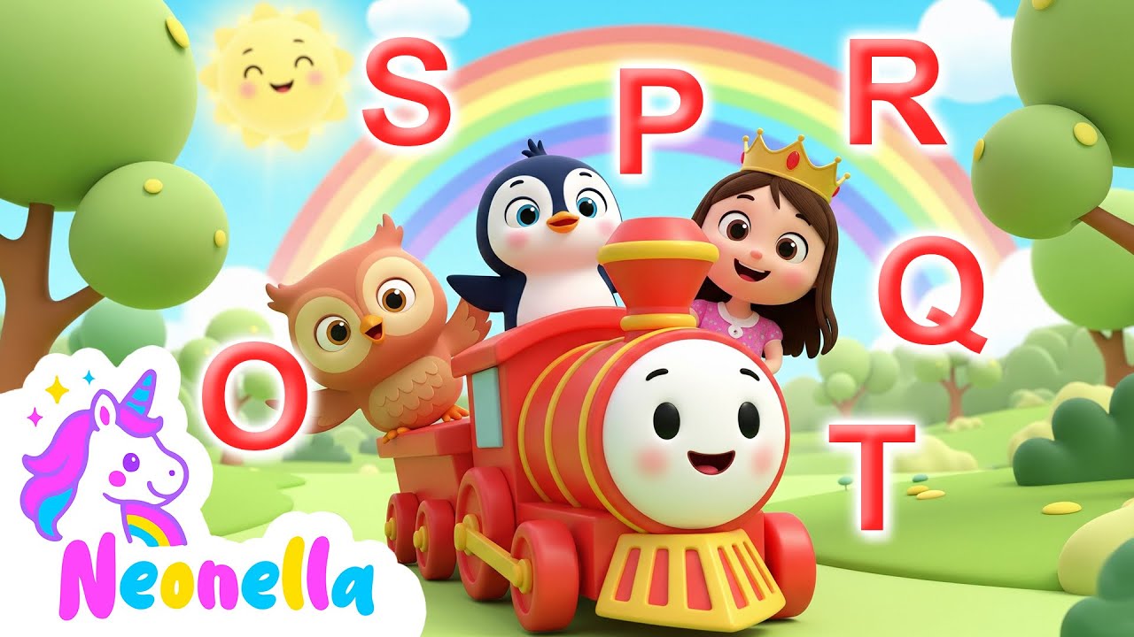 Phonics O to T Alphabet Adventure | ABC Songs for Kids | @NeonellaKids Nursery Rhymes & Kids Songs