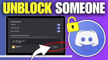 How To Unblock Someone on Discord (PC)