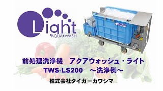 FOOMA 2026 出展】タイガーカワシマ 前処理洗浄機「アクアウォッシュ