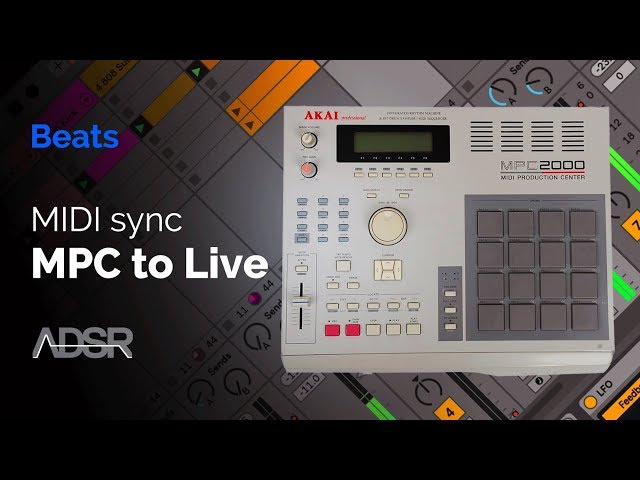MIDI sync Akai's MPC 2000 with Ableton Live - YouTube