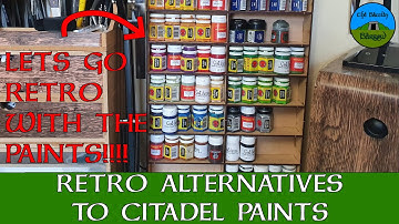 Doing Away with Games Workshop Paints because Their Paint Pots Suck