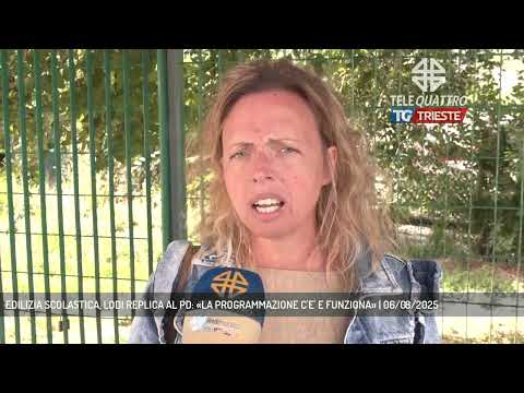 EDILIZIA SCOLASTICA, LODI REPLICA AL PD: «LA PROGRAMMAZIONE C'E' E FUNZIONA» | 06/08/2025