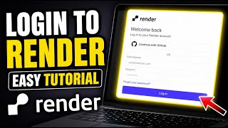 How to login to Render for deploying no-code APIs - Easy Tutorial
