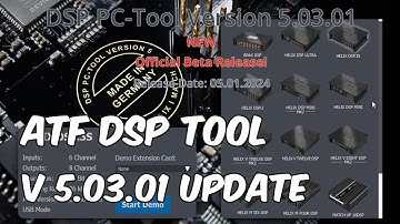 Audiotec Fischer DSP PC Tool Update 01/2024