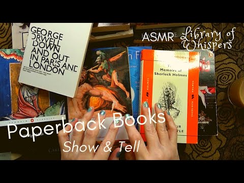ASMR | Paperback Books Collection! -  Whispered Show & Tell at Coffee Time - Part 2