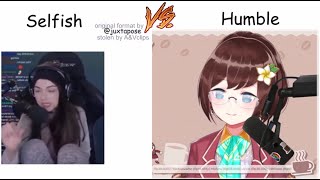 Celebrity Selfish streamer VS Humble Vtuber (Hana Macchia) Wealth
