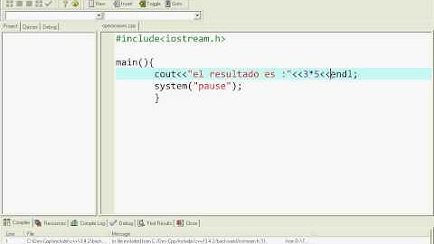 Tutorial Programacion C++ -Clase 2 - Suma,resta,mult 1/4
