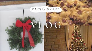 weekly vlog: cooking for Thanksgiving, decorating for Christmas, + holiday gift ideas