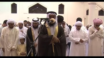 تلاوة للشيخ/عبيدالله عبدالحكيم القاسمي ليلة 28  من رمضان 2015  مسجد الشيخ زايد/ الإمارات رأس الخيمة