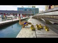 Duck Drop on Queens Quay Toronto May 4th 2012