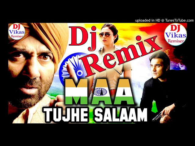Maa Tujhe Salam || Dj Remix Desh Bhakti Song 2019 Dholki || Edit By Dj Dalveer Aligarh Up class=