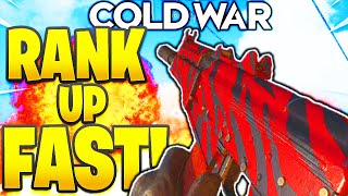 HOW TO RANK UP FAST IN COLD WAR! HOW TO LEVEL UP FAST COD BLACK OPS COLD WAR GET XP FAST AND LVL UP!