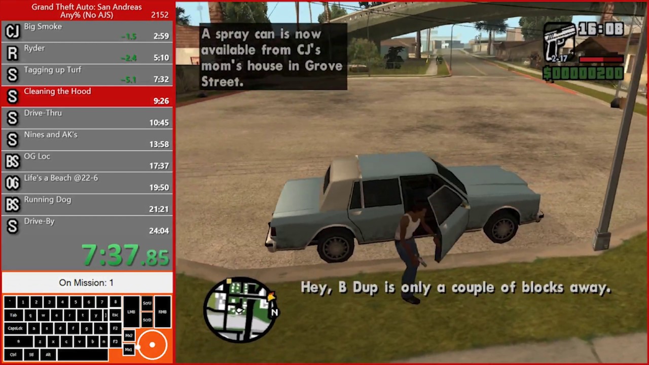 Grand Theft Auto: San Andreas Remastered - Speedrun