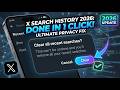 Clear Search History on X (Twitter) in 2026 | Step-by-Step