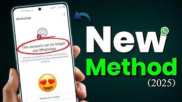 This account can no longer use Whatsapp Problem New Solution 2025 | Whatsapp Unban New Solution 2025