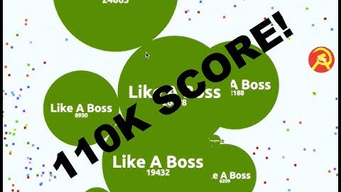 Agar.io Instant Merging Server | 110K SCORE!!!