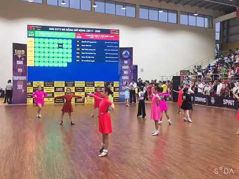 Diệp Thanh Trúc (sbd 196) giải Khiêu vũ thể thao Đà Nẵng mở rộng năm 2020 - youtube