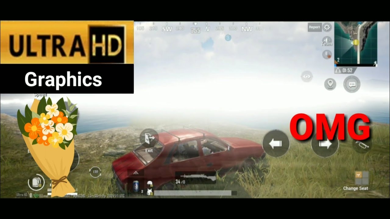 UHD 60 Fps graphics pubg mobile oneplus 7 - YouTube