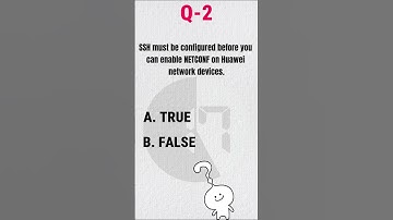 Huawei HCIE-Datacom | Is SSH Required for NETCONF? | Real Exam Insight (H12-891 MCQ)