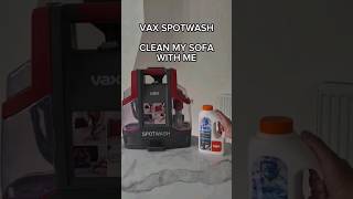 Clean my sofa with me using my Vax Spotwash #speedcleaning #deepcleaning #cleaningmotivation