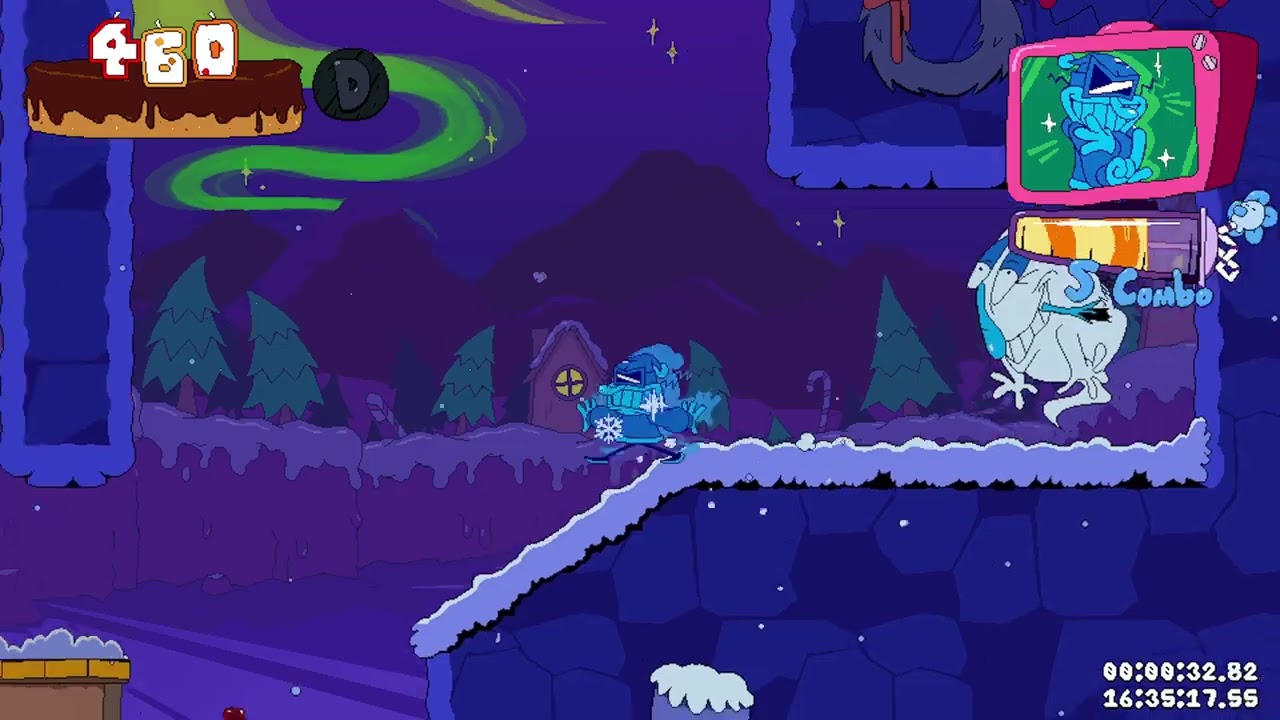 Gameplay footage of Mt. Fudgetop