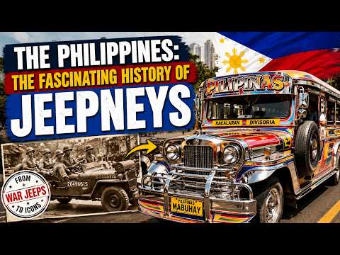 The History of Jeepneys in the Philippines: American Military Surplus to Iconic Public Transport