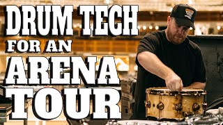 Drum Tech POV | Being a Drum Tech for an Arena Band