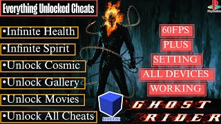 Ghost Rider Aethersx2 Everything Unlocked Cheats Code + 60FPS Setting For All Devices Working 2025 screenshot 2