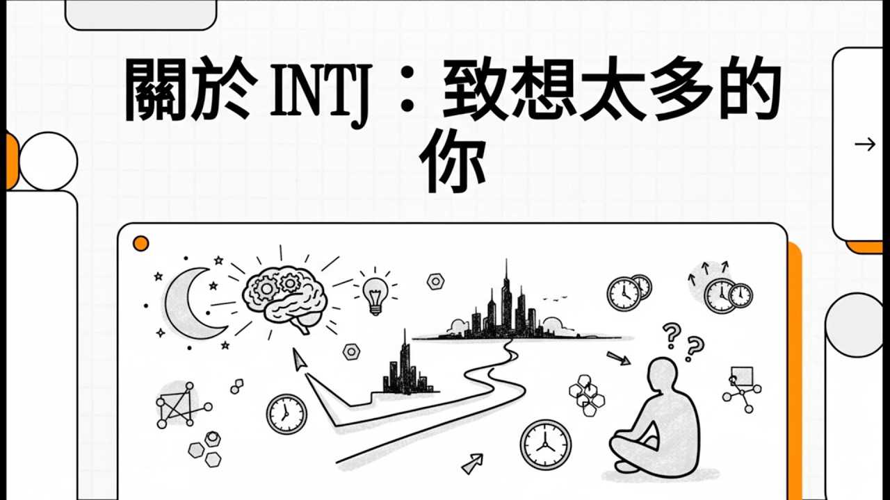 MBTI｜INTJ｜關於INTJ：致想太多的你｜你是 INTJ 嗎？為什麼這種人格總是顯得冷漠？