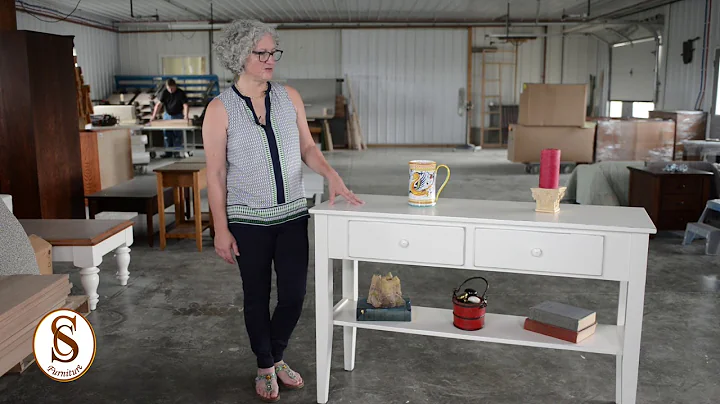 Secret Compartment Furniture - Secret Hidden Features in our Console Table