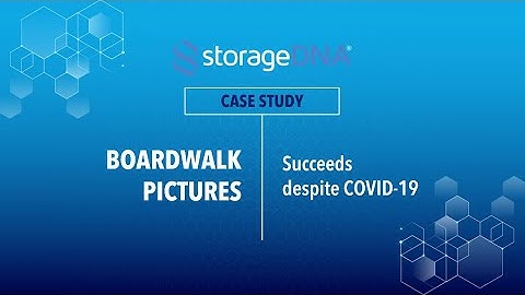 Boardwalk Pictures Case Study by StorageDNA