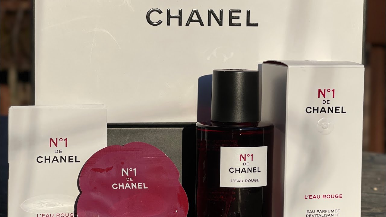 N°1 De Chanel L'EAU Rouge 100ml  2022 - UNBOXING ! ❤︎ 