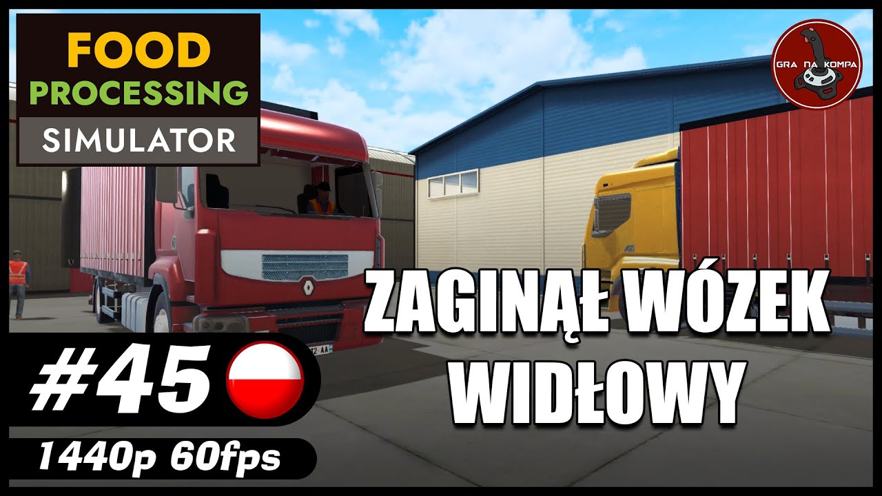 Zaginął wózek widłowy || #45 || Food Processing Simulator gameplay PL
