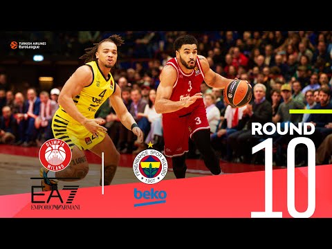Fenerbahce fights back to down Milan! | Round 10, Highlights | Turkish Airlines 