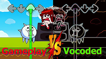 FNF Character Test | Gameplay VS Vocoded | Battle Cats | FNF Mods