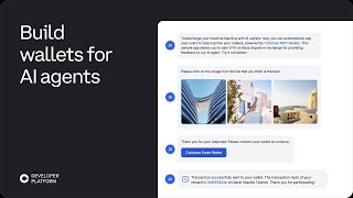AI Wallet Demo App Walkthough  - Coinbase Developer Platform (CDP)
