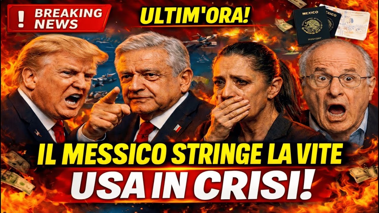 Trump minaccia il Messico. La risposta che sta facendo tremare l’impero USA