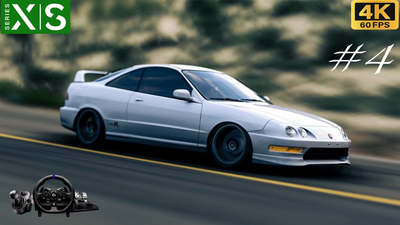FH5 | #4 | Acura Integra Type R | Logitech G923 gameplay | 4k60 | Xbox ...
