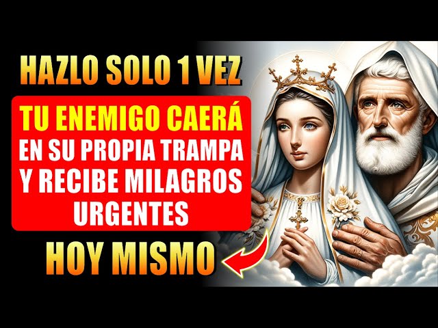 🛑ORACIÓN PARA QUE TU ENEMIGO CAIGA EN SU PROPIA TRAMPA -SAN BENITO Y NUESTRA SEÑORA DE LOS MILAGROS class=