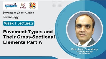 Lec 2: Pavement types and their cross-sectional elements Part A
